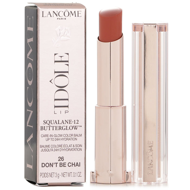 ランコム  Lip Idôle Butterglow Color Balm - # 26 Don'T Be Chai   3g