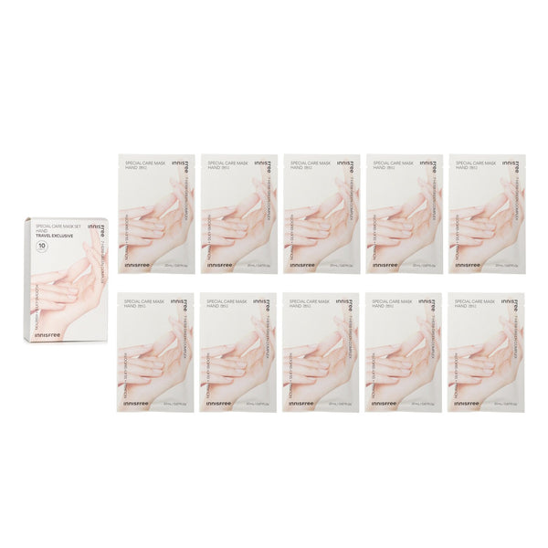 イニスフリー(Innisfree)  Special Care Mask Set Hand Travel Exclusive   20ml x 10sheets