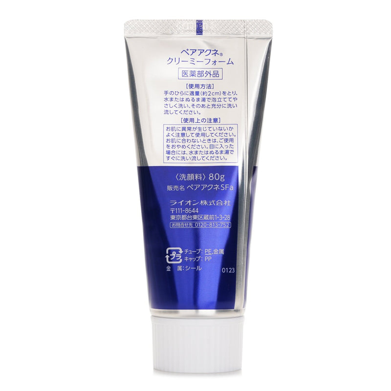 ライオン  Pair Acne Creamy Foam   80g
