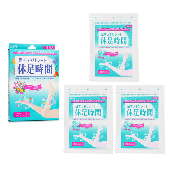 ライオン  Cooling Sheet For Legs   18 pcs
