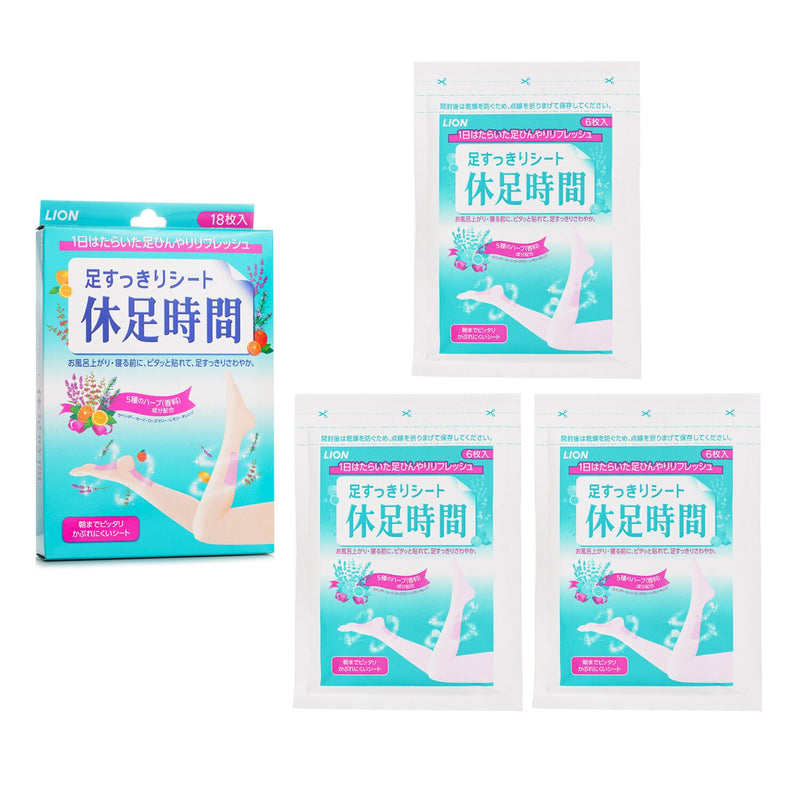 ライオン  Cooling Sheet For Legs   18 pcs