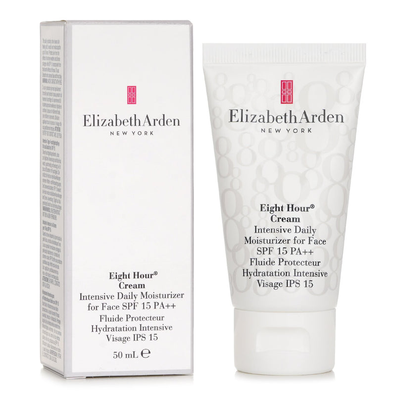 エリザベスアーデン  Eight Hour Intensive Daily Moisturiser for Face SPF15   50ml