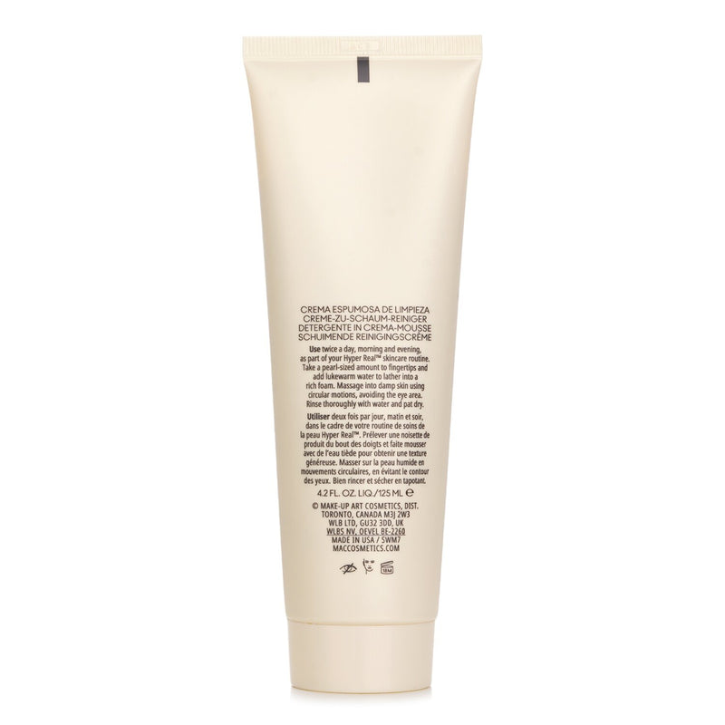 マック  Hyper Real Cream To Foam Cleanser   125ml