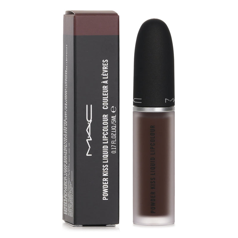 マック  Powder Kiss Liquid Lipcolour -# 955 Chestnut   5ml