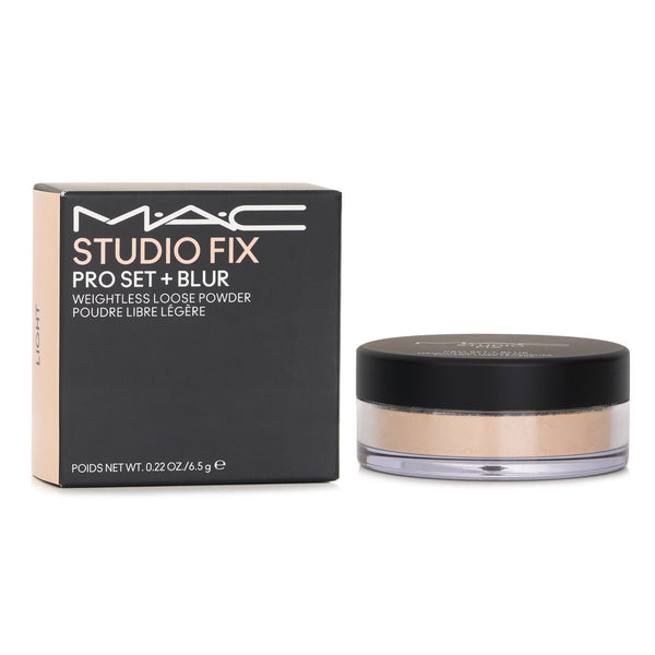 マック  Studio Fix Pro Set + Blur Weightless Loose Powder - # Light   6.5g