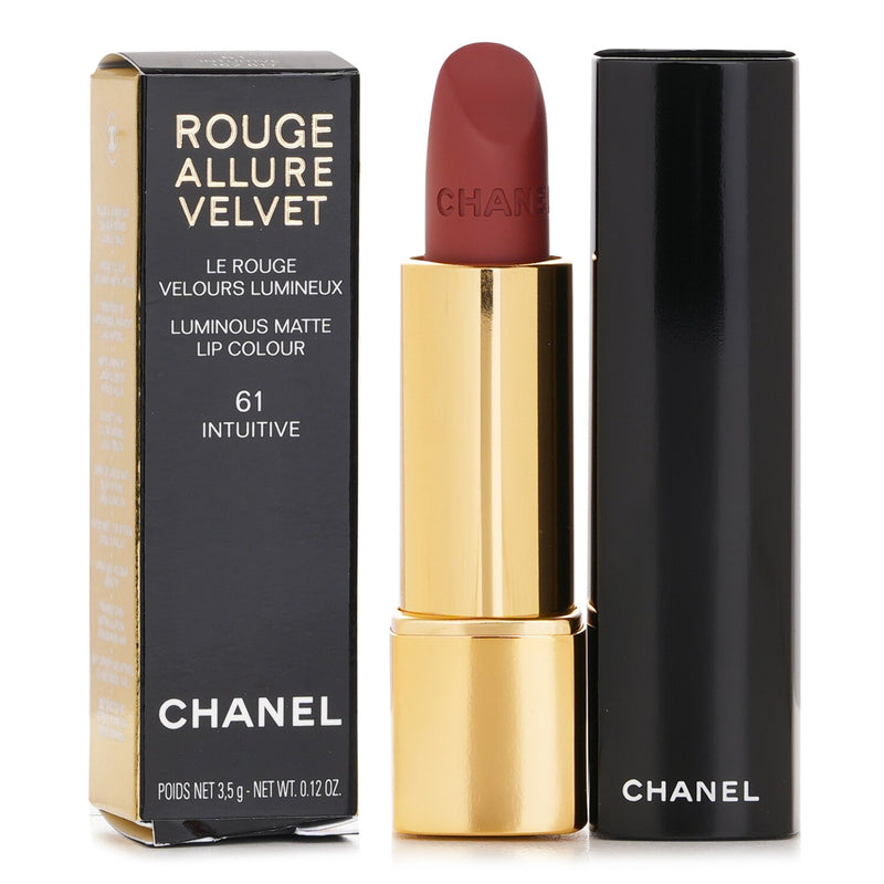 シャネル  Rouge Allure Velvet Luminous Matte Lip Colour- # 61 Intuitive   3.5g