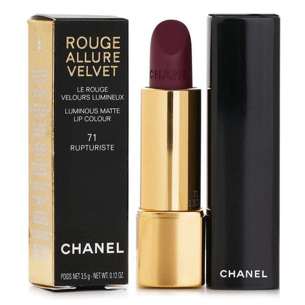 シャネル  Rouge Allure Velvet Luminous Matte Lip Colour- # 71 Rupturiste   3.5g