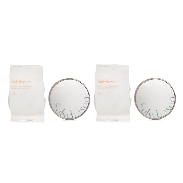 ソルファス  Perfecting Cushion Airy SPF 50 Duo - # 21N1   (15g x2) x2