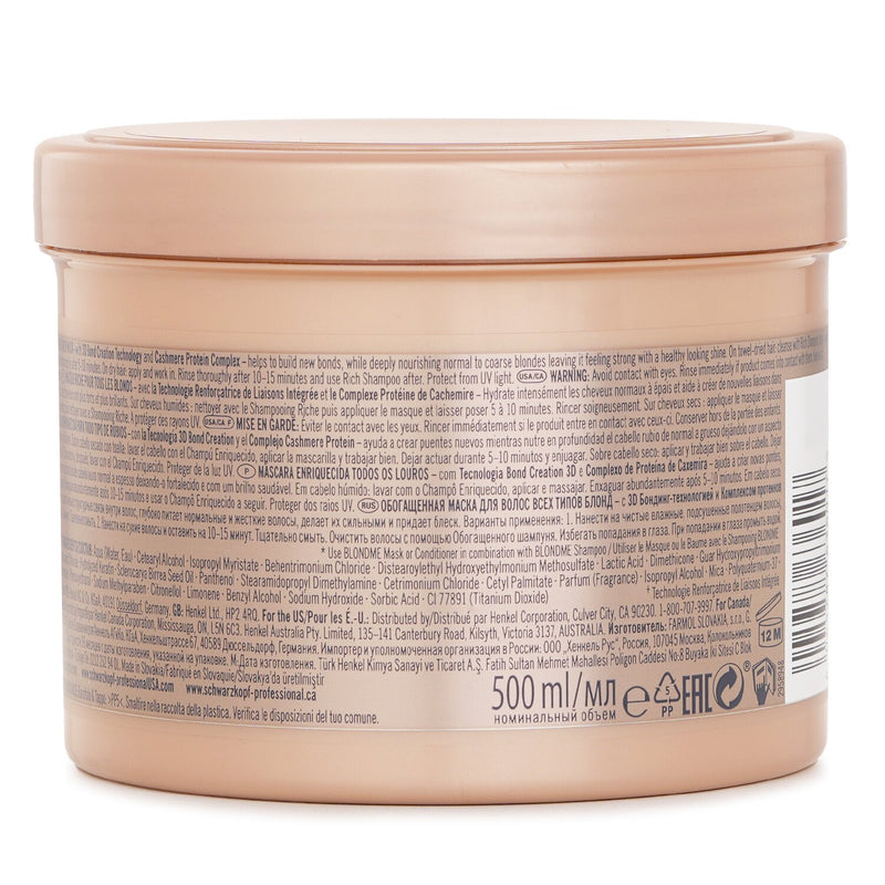 シュワルツコフ  Blond Me All Bl Rich Mask   500ml
