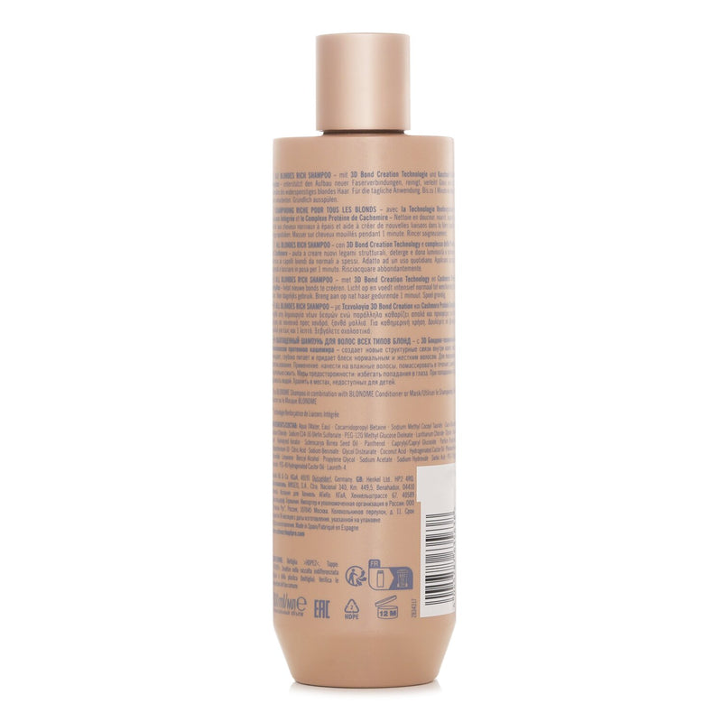 シュワルツコフ  Blond Me All Bl Rich Shampoo   300ml