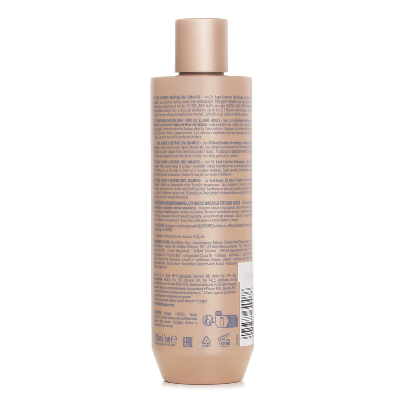 シュワルツコフ  Blond Me Cb Neutra Shampoo   300ml