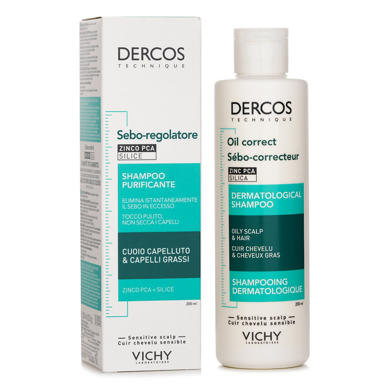 ヴィシー  Dercos Tech Oil Control Shampoo   200ml