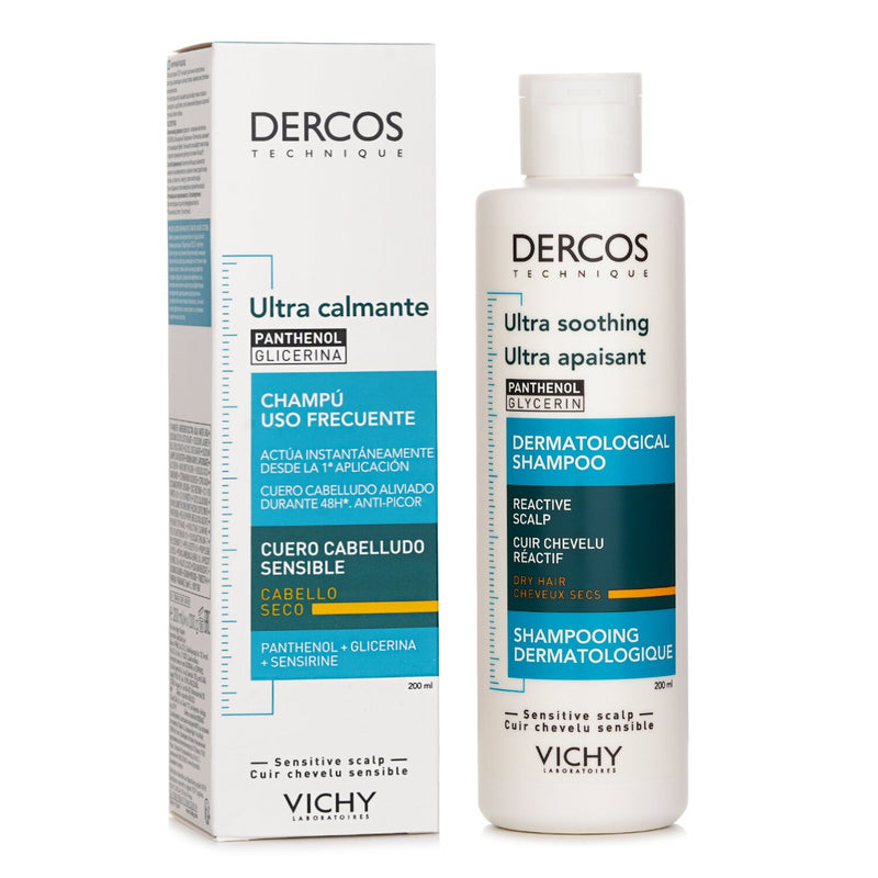 ヴィシー  Dercos Ult Shooth Shampo Dry   200ml