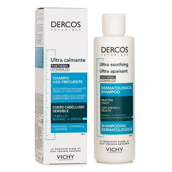 ヴィシー  Dercos Ult Shot Shampo Normal/Oily Hair   200ml