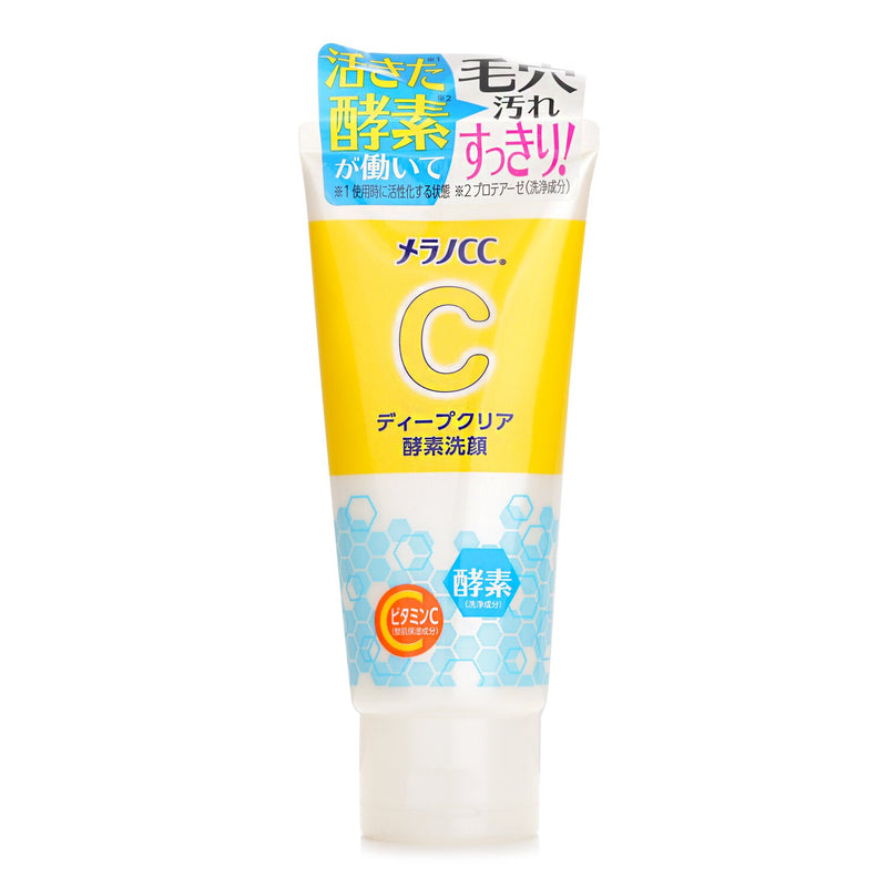 ロート製薬  Melano CC Deep Clear Enzyme Facial Wash   130g