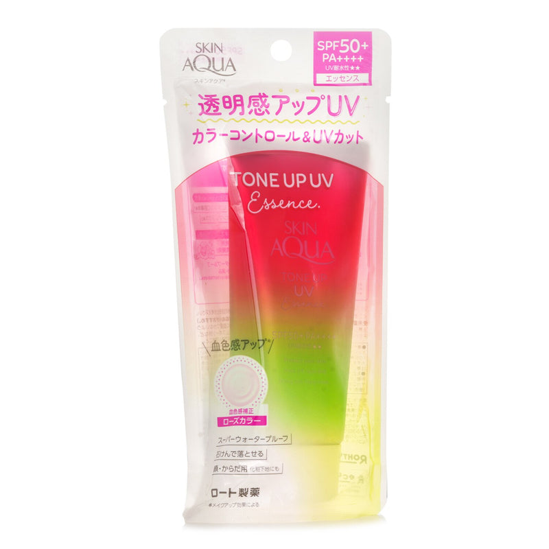 ロート製薬  Skin Aqua Tone Up UV Essence - # Rose   80g