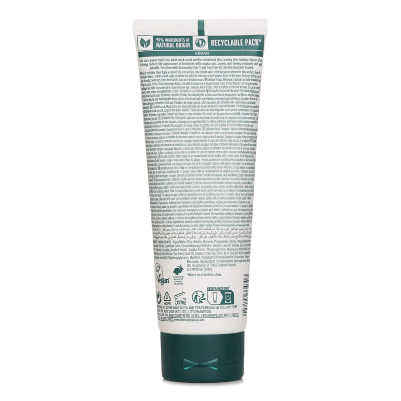 ザ ボディショップ  Tea Tree 3In1 Wash Scrub Mask   125ml