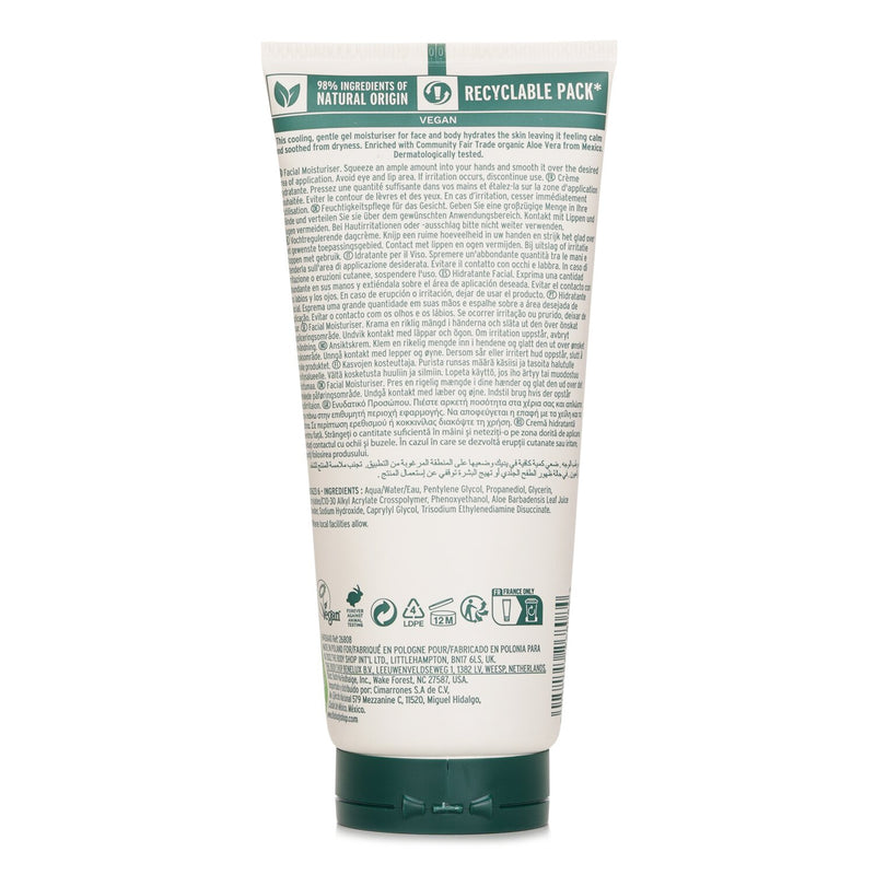 ザ ボディショップ  Face & Body Gel Aloe   200ml