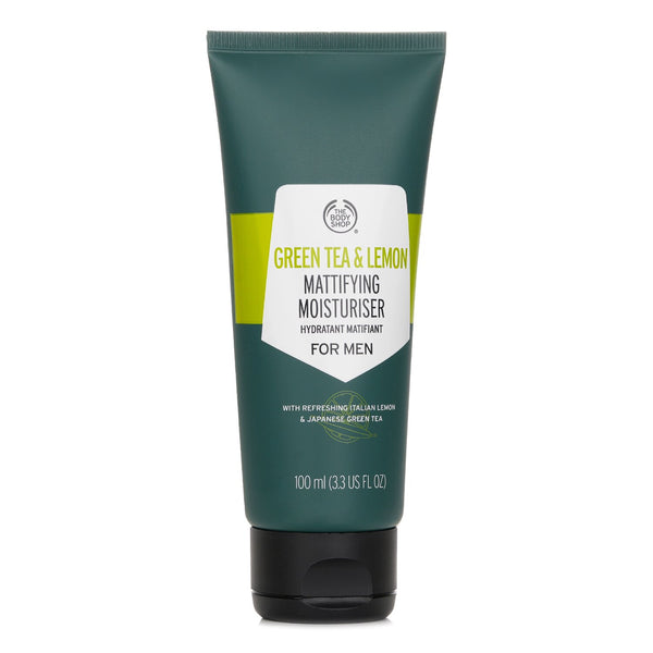 ザ ボディショップ  Green Tea and Lemon Mattifying Moisturiser For Men   100ml