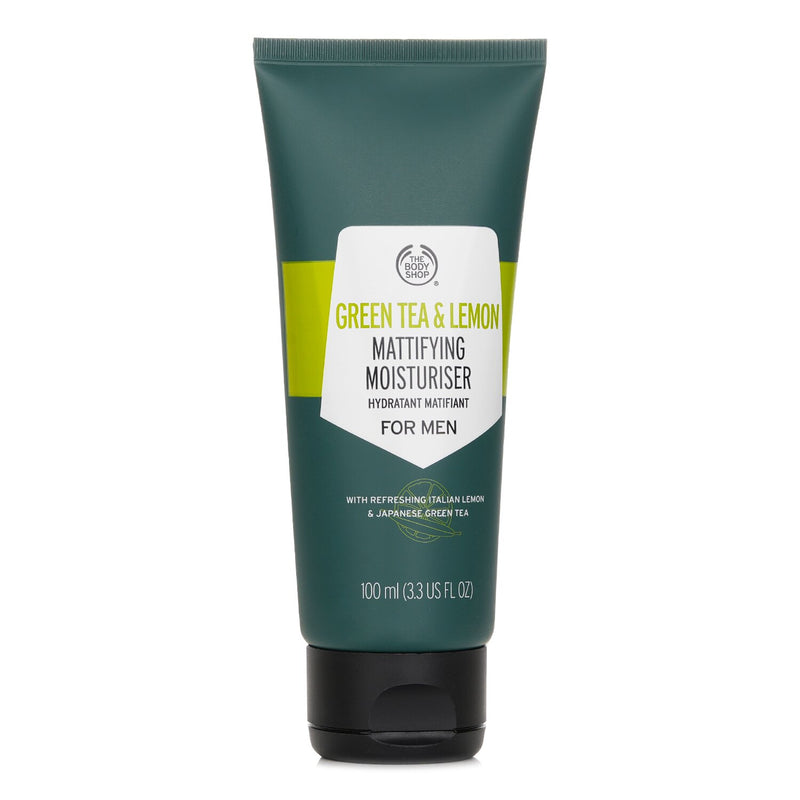 ザ ボディショップ  Green Tea and Lemon Mattifying Moisturiser For Men   100ml