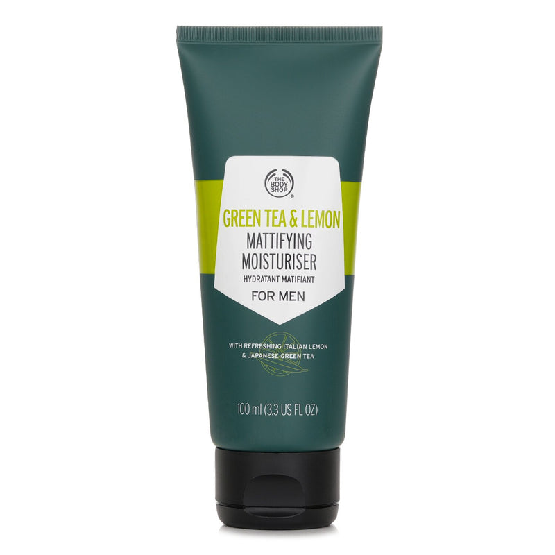 ザ ボディショップ  Green Tea and Lemon Mattifying Moisturiser For Men   100ml