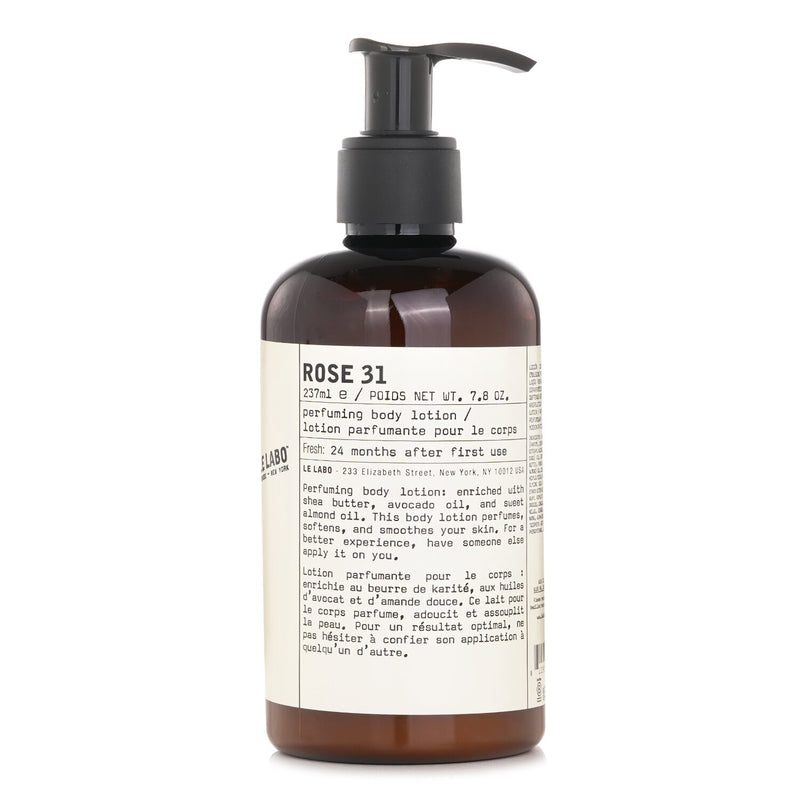 ル ラボ  Rose 31 Body Lotion   273ml