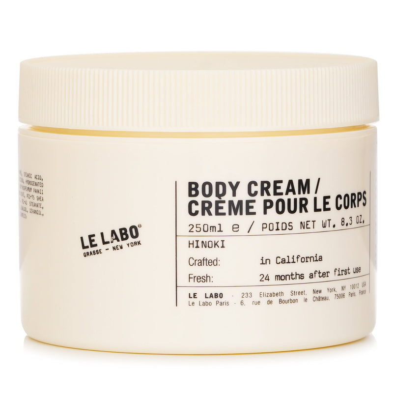 ル ラボ  Hinoki Body Cream   250ml