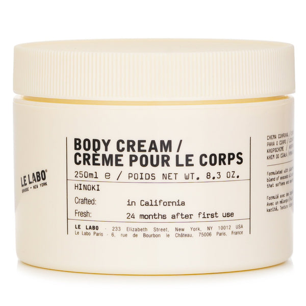 ル ラボ  Hinoki Body Cream   250ml