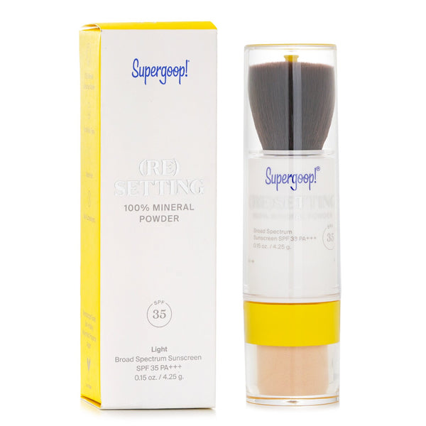 スーパーグープ  (Re)setting Mineral Powder SPF 35 - # Light   4.25g