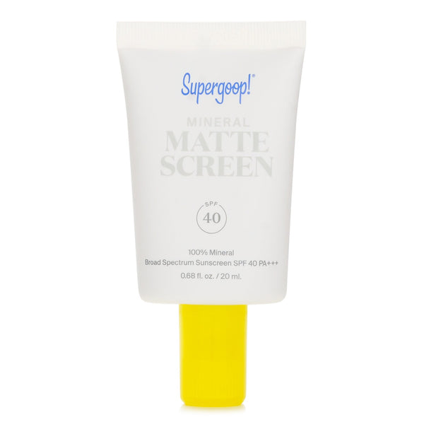 スーパーグープ  Mineral Mattescreen SPF 40   20ml