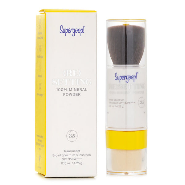 スーパーグープ  (Re)setting Mineral Powder SPF 35 - # Translucent   4.25g