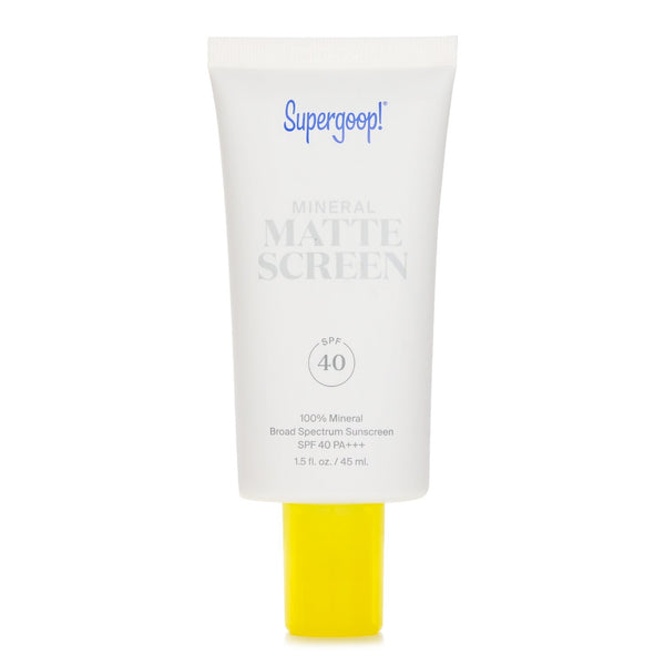 スーパーグープ  Mineral Mattescreen SPF 40   45ml