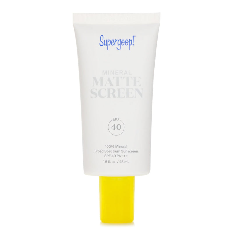 スーパーグープ  Mineral Mattescreen SPF 40   45ml