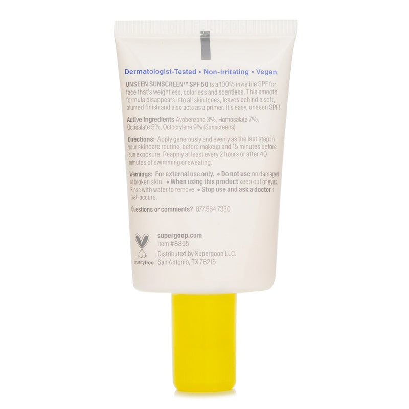 スーパーグープ  Unseen Sunscreen SPF 50   20ml
