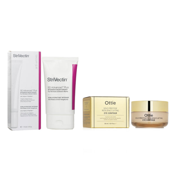 ストリベクチン  StriVectin Sd Advanced Plus Intensive Moisturizer For Winkles & Stretch Marks 118ml X Ottie Gold Prestige Resilience Lifting Eye Contour 30ml   2pcs
