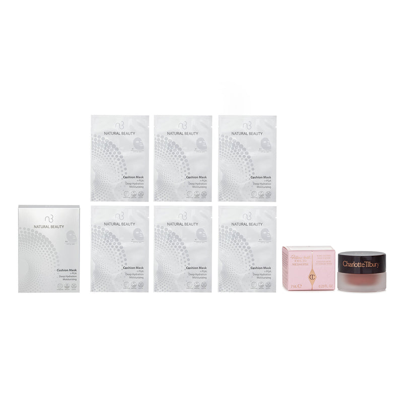 シャーロット・ティルブリー  Charlotte Tilbury Eyes to Mesmerise Long Lasting Easy Colour - # Pillow Talk 7ml X Natural Beauty r-PGA Deep Hydration Moisturizing Cushion Mask (Exp Date: 01/2026) 6x 20ml   2pcs