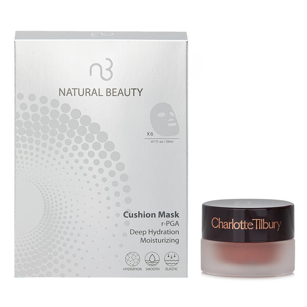 シャーロット・ティルブリー  Charlotte Tilbury Eyes to Mesmerise Long Lasting Easy Colour - # Pillow Talk 7ml X Natural Beauty r-PGA Deep Hydration Moisturizing Cushion Mask (Exp Date: 01/2026) 6x 20ml   2pcs