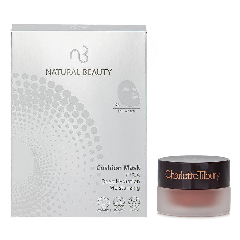 シャーロット・ティルブリー  Charlotte Tilbury Eyes to Mesmerise Long Lasting Easy Colour - # Pillow Talk 7ml X Natural Beauty r-PGA Deep Hydration Moisturizing Cushion Mask (Exp Date: 01/2026) 6x 20ml   2pcs
