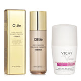 ヴィシー  Vichy Beauty Deo Anti-Perspirant 48hr Roll-On (For Sensitive Skin) 50ml X Ottie Gold Prestige Resilience Energetic Essence 50ml   2pcs