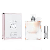 ランコム  Lancome La Vie Est Belle L'Eau De Parfum Spray 75ml X Natural Beauty Hydrating Radiant Eye Concentrate (Exp Date: 02/2026) 15ml   2pcs
