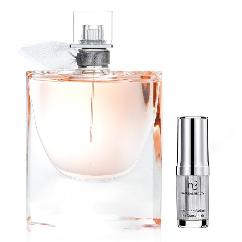 ランコム  Lancome La Vie Est Belle L'Eau De Parfum Spray 75ml X Natural Beauty Hydrating Radiant Eye Concentrate (Exp Date: 02/2026) 15ml   2pcs