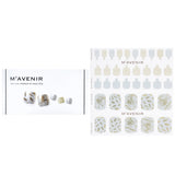 Mavenir  ネイルシール (パターン付き) - # Powder Of Gold Pedi   36pcs