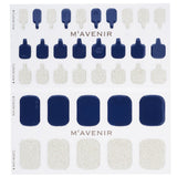 Mavenir  ネイルシール (ブルー) - # Navy Gold Topaz Pedi   36pcs