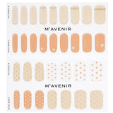 Mavenir  ネイルシール (Orange) - # Princesa Dot Nail   32pcs