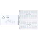 Mavenir  ネイルシール (ホワイト) - # White Deep French Nail   32pcs