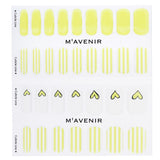 Mavenir  ネイルシール (Yellow) - # Cheer Love Nail   32pcs