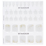 Mavenir  ネイルシール (ホワイト) - # Gold Starlight Pedi   36pcs