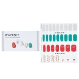 Mavenir  ネイルシール (アソーテッドカラー) - # Lovely Deer Santa Nail   32pcs