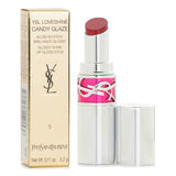 イヴサンローラン  Loveshine Candy Glaze Lip Gloss Stick - # 5 Pink Satisfaction   3.2g