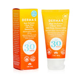 ダーマ E  サン ディフェンス クリア ジンク オイルフリー サンスクリーン SPF 30 - フェイス   56g/2oz